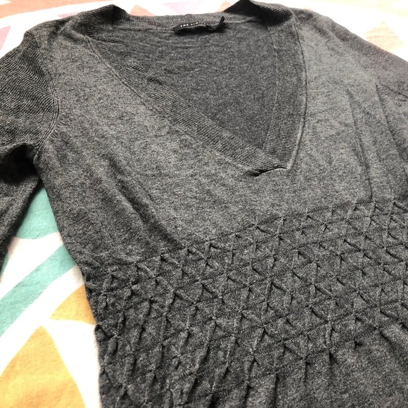 The Limited V-Neck Sweater Dress - Picture 3 of 9